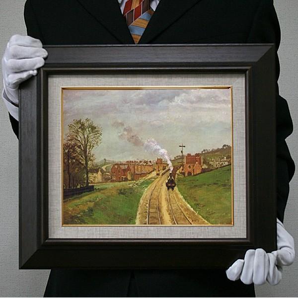 カミーユ・ピサロ、【ロンドン郊外アパー・ノーウッドのベンジ駅】 絵画