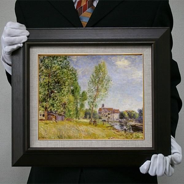 パリの春、リンゴの花、1879年 アルフレッド・シスレー作