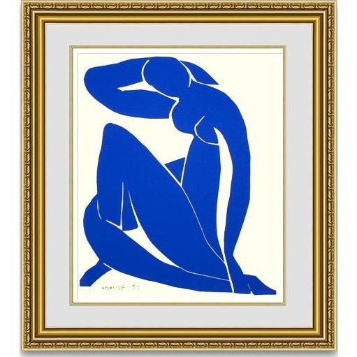 絵画販売 アンリ・マティス Blue Nude 2 額縁付き : 絵画販売の 絵画販売 アンリ・マティス Blue Nude 2 額縁付き : 絵画販売の