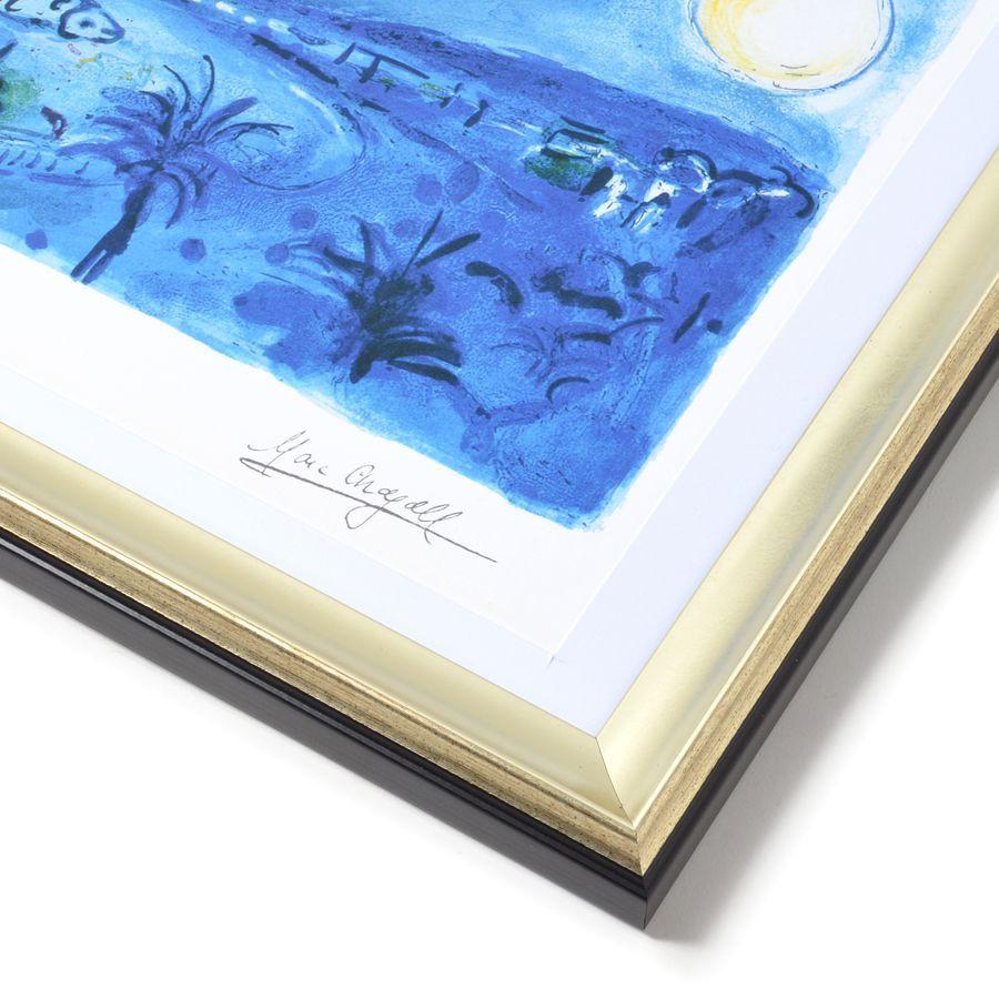 絵画通販 シャガール 天使の湾 額縁付き : 絵画販売のアート 絵画通販 シャガール 天使の湾 額縁付き : 絵画販売のアート