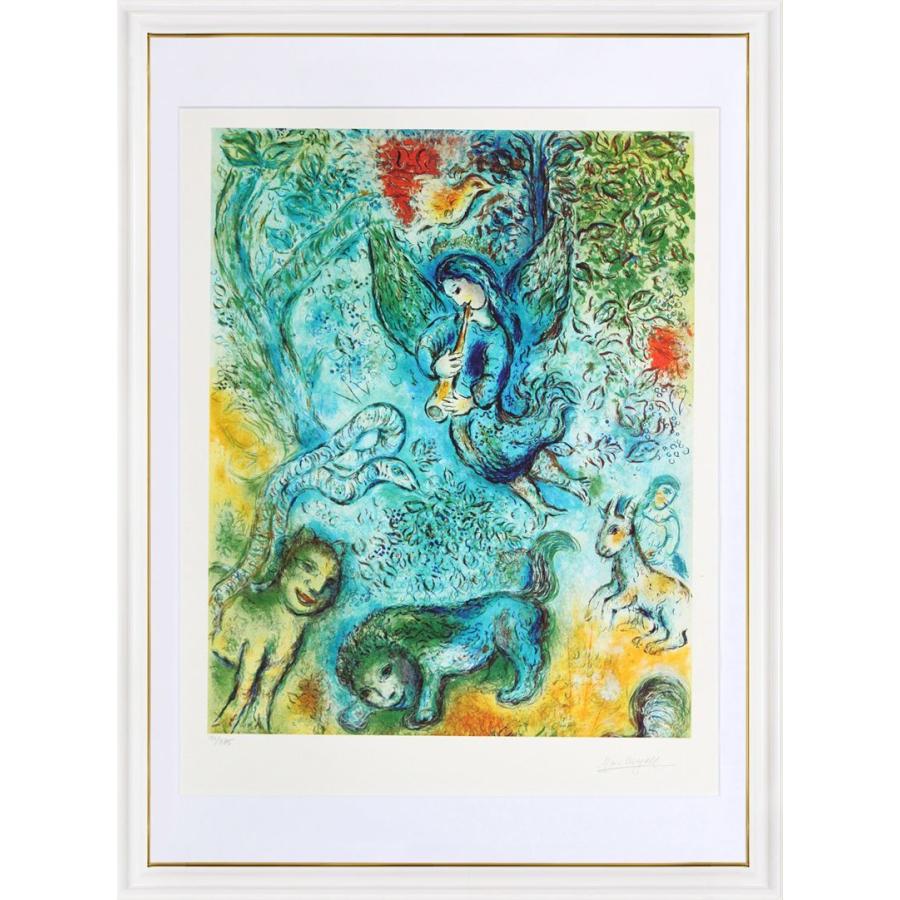 絵画　販売購入 シャガール 魔笛 額縁付き_1