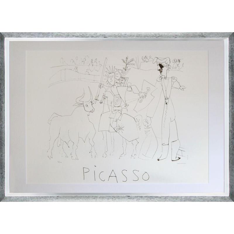 絵画購入  パブロピカソ Chevalier Picador  額縁付き |  | 01