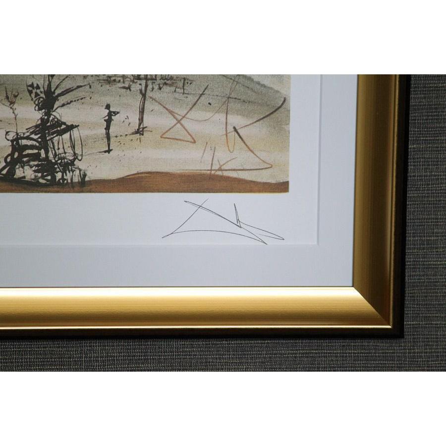 絵画通販 【人気作品】 ダリ ドンキホーテ 額縁付き : 絵画販売の