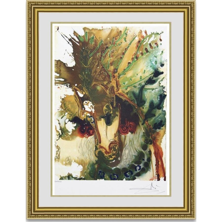 名曲売りわたす  ダリ 牡牛の頭  写真立て付き添い人 絵画-楽器、手芸、コレクション