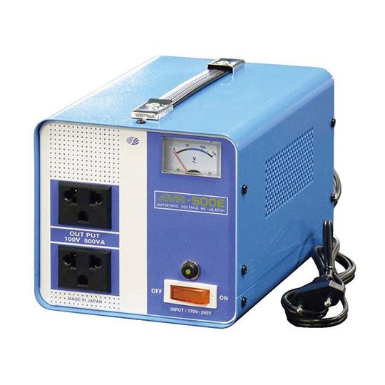 海外用交流定電圧電源装置 AVR-1000E ダウントランス スワロー電機