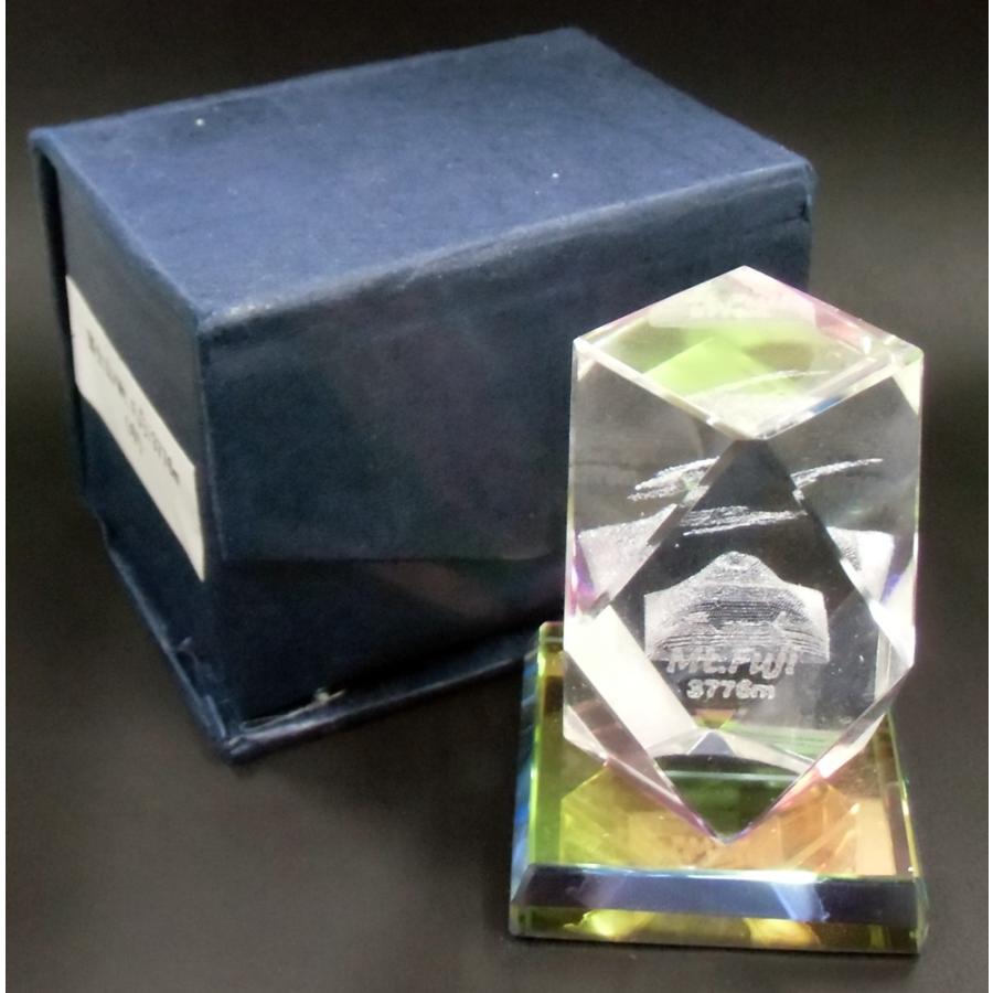 民芸品 クリスタル製置物 富士山 爆買 : 海外電気CLUB・Yahoo!店