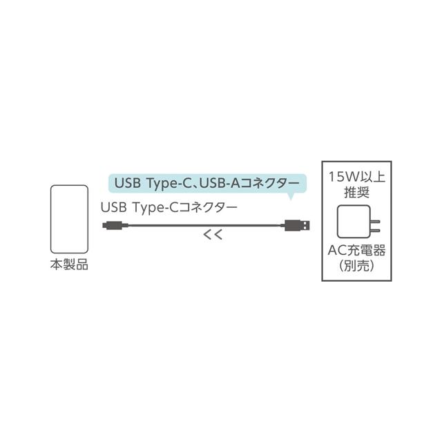 エレコム 5V/3A出力 モバイルバッテリー ホワイトフェイス DE-C38-10000WF｜kaigaidenkiclub｜09