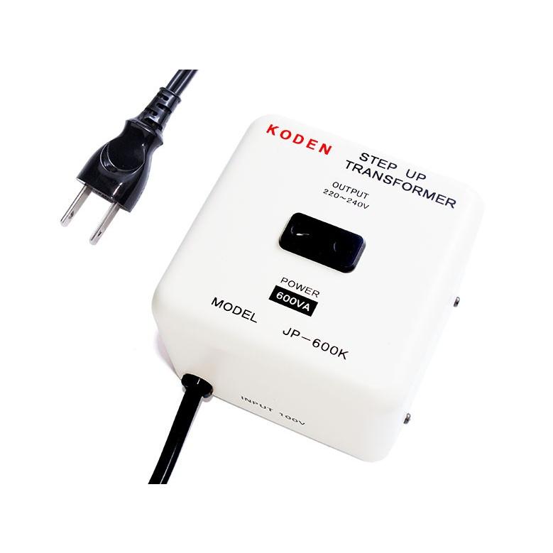 東京興電 民泊用変圧器 ステップアップトランス 定格容量100W 変換電圧100V→220V～240V JP-100K 輸入家電・民泊用変圧器 東京興電 ステップアップトランス 定格容量