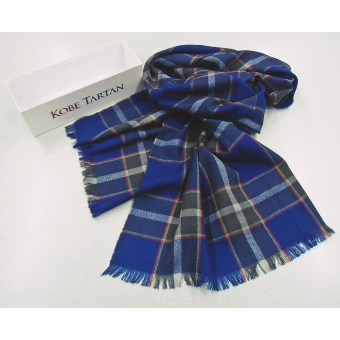 KOBE TARTAN チェック　ウール　ストール 株式会社アレス】KOBEタータンウールストール ｜神戸タータン協議会