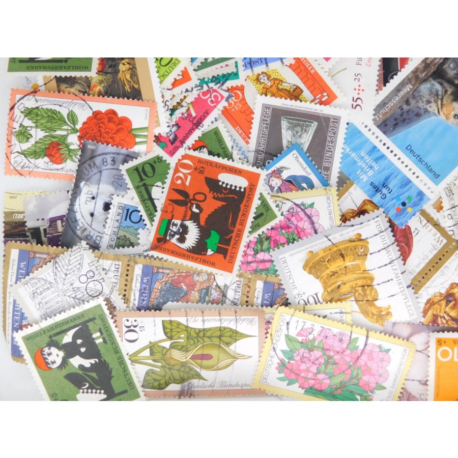【海外切手】 合計53枚 アンティーク切手 ヴィンテージ切手 使用済 海外切手 ドイツ 100枚 寄付切手 使用済切手 外国切手 コラージュ