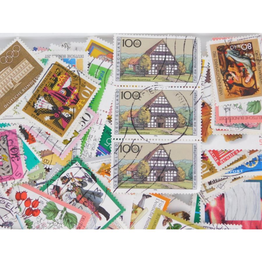 海外切手 ドイツ 100枚 寄付切手 使用済切手 外国切手 コラージュ