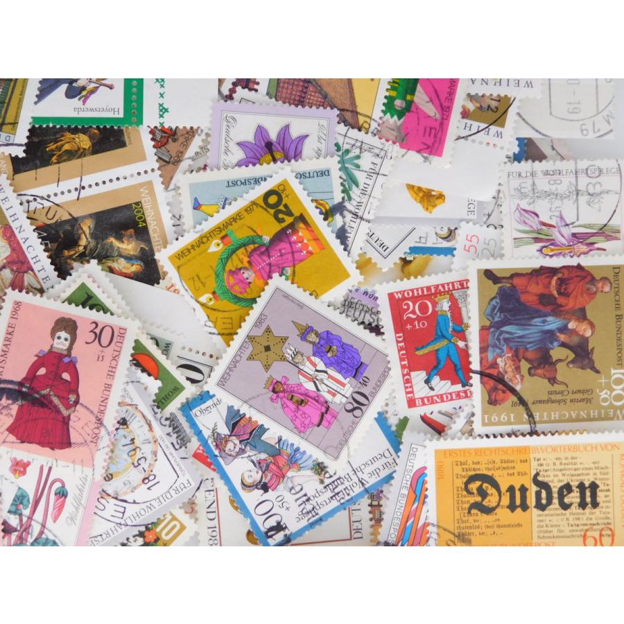 海外切手 100枚 同梱300円 海外切手 オランダ 100枚 中・大型切手が中心 記念切手 使用済切手