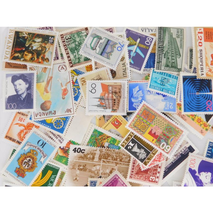 未使用 海外切手 世界各国 １０００枚 外国切手 大型中心 コラージュ 海外並行輸入正規品