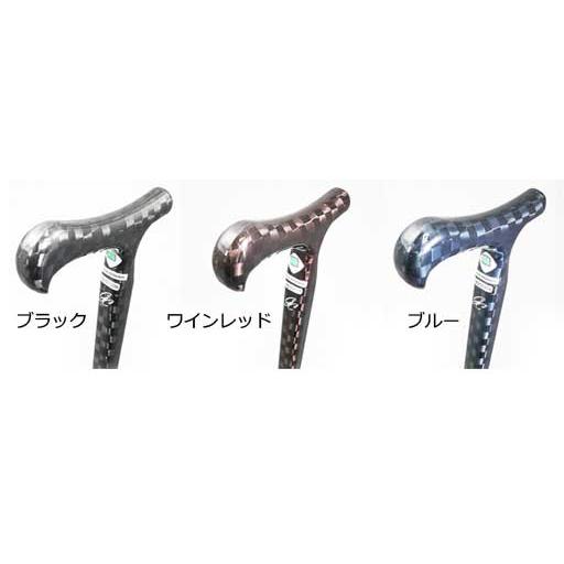 【クレール】「ウルトラ・レジェールの杖」カーボンファイバー製で最軽量 ウルトラ・レジェール 耐荷重120kg 一本杖 長さ76〜92cm 対応身長148