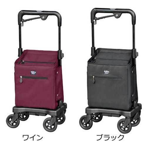 ウォーキングキャリー iカート フリー 横押しカート レインカバー付き