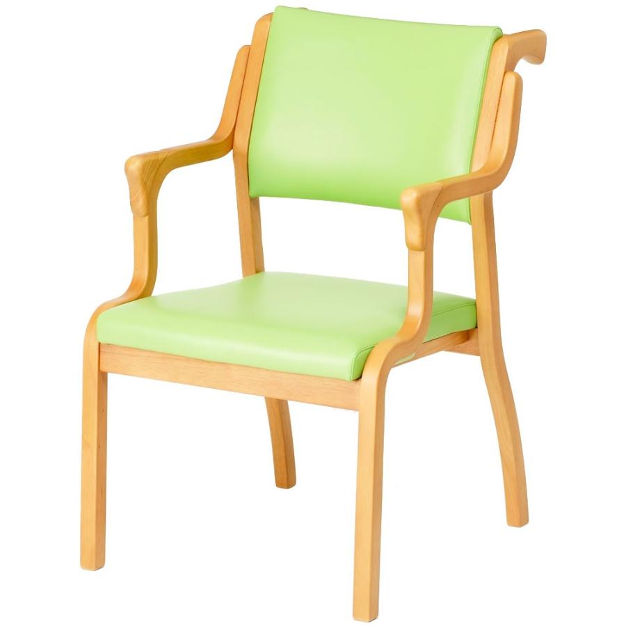 手すり付きチェア AC-S104-IN 介護・福祉施設向け椅子 介護用椅子、電動座椅子