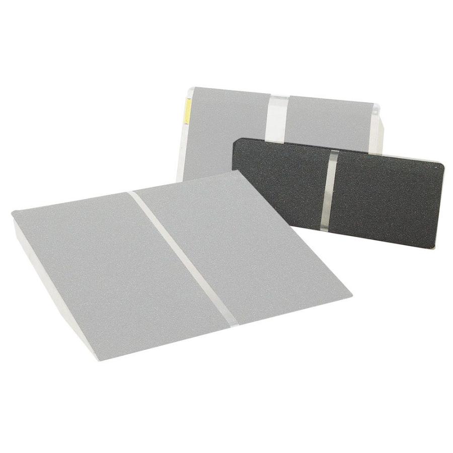 ポータブルスロープアルミ1枚板 25cmタイプ PVT025 屋外用段差解消スロープ・渡し板 対応段差高さ：約6cm