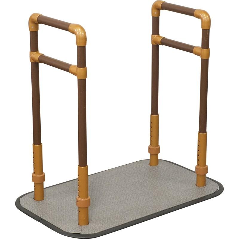 楽起（らっきい）リンク ダブル 両手すり 工事不要置くだけ手すり