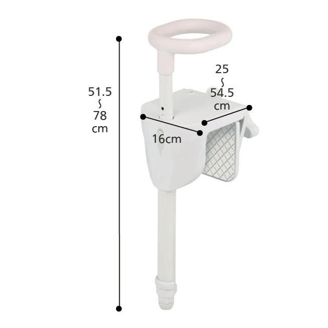 ユニプラス 浴槽手すり UB兼用130 BSH01 : 介護用品スクリオ - 通販