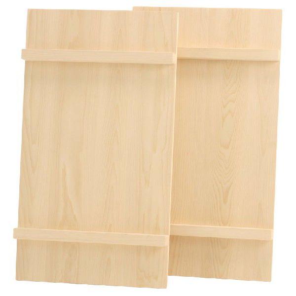 木製浴槽・風呂蓋(ふろふた)標準型2枚組 1000型