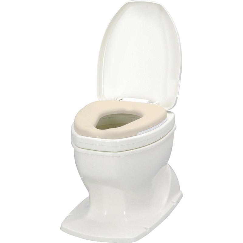 安寿 簡易洋式便座 サニタリエースOD据置式(ソフト便座補高5cm) : 介護