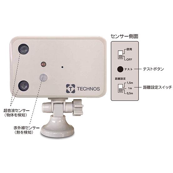 超音波・赤外線コール ナースコール接続タイプ 【ケアコム仕様 超音波・赤外線コール ナースコール接続タイプ 【ケアコム仕様