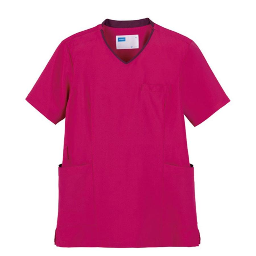 信頼 介護施設スタッフ向けユニフォーム レディースストレッチスクラブ Wh S 4ｌサイズ 洗い替えにオススメ2枚セット 年最新海外 Altammamfactory Com Jo