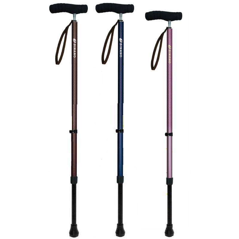 シナノ SOFT-G STRONG 荷重に強い杖 ソフトグリップ : 介護用品