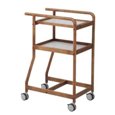▼値下げ▼可動式★ 配膳ワゴン 通気口あり 木製 暮らし支えるワゴン RSP-KW1(BR/NA) 配膳ワゴン 滑り止め加工 : 介護