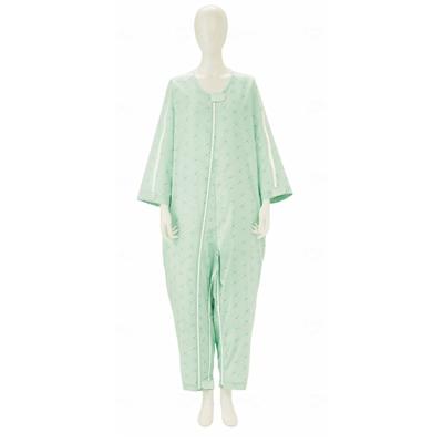 新品未使用　生活介護用品　竹虎　ソフトケア　ねまき　パジャマ　LL 薄手　両開きファスナー ソフトケア®ねまき | 株式会社竹虎 | 医療用品・介護用品・健康用品の