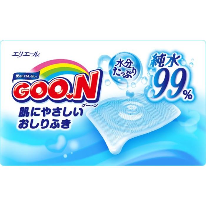 GOON グーン 肌にやさしいおしりふき エリエール 70枚×36個パック ケース販売｜kaigo-yorozuya｜02