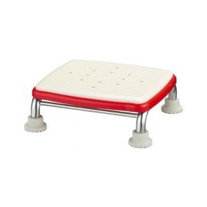 アウトレット送料無料 安寿 ステンレス製浴槽台 あしぴた ミニ ソフト サイズ 12 15cm 15 cm 色 レッド アロン化成 激安の Swinsonmedical Com