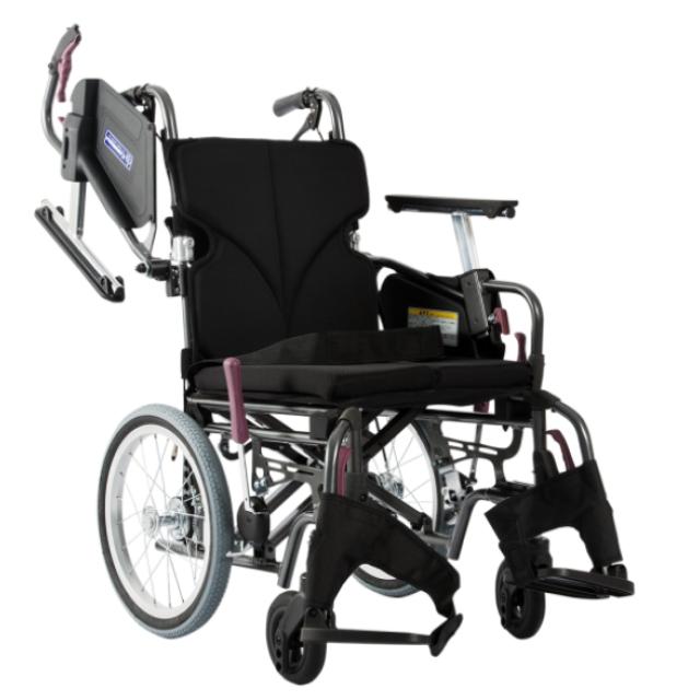 カワムラサイクル WAVIT 介助用 車いす ソフトタイヤ WA16-40(42)S 座