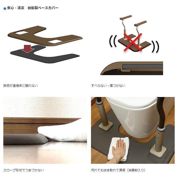 Panasonic（パナソニック） スムーディ トイレ用 両手すり XPN-L80832
