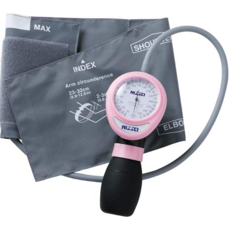 日本精密測器 アネロイド血圧計（ワンハンド型） HT-1500 ピンク 一般