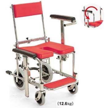 カワムラサイクル 入浴用車いす シャワーキャリー Ko109-1101 座面調整 楽天市場】シャワーキャリー 入浴・シャワー用車椅子KS2 標準