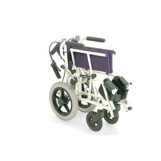 カワムラサイクル 簡易車いす 旅ぐるま KA6 No.101 ドットブルー