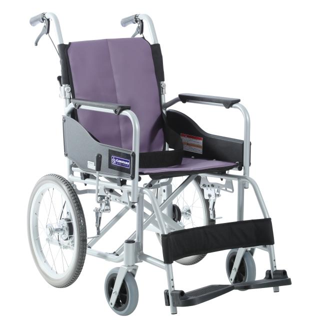 カワムラサイクル 介助用車いす(中床) ノーパンクタイヤ仕様 SY16-42SB