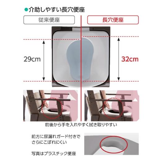 Panasonic（パナソニック） ポータブルトイレ 家具調トイレ 座楽