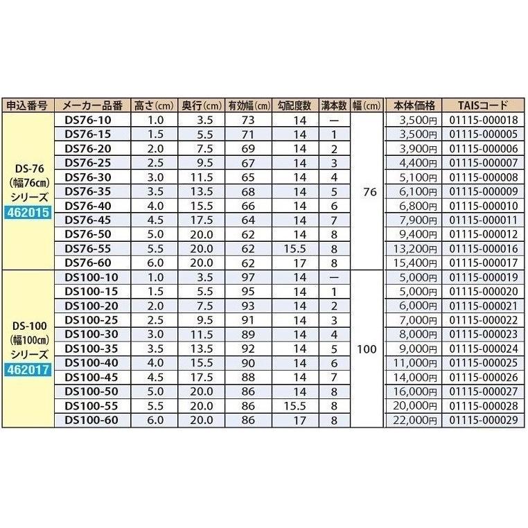 ダイヤスロープ　DS100-30　高さ3.0cm シンエイテクノ 段差解消 バリアフリー｜kaigomall-y｜08