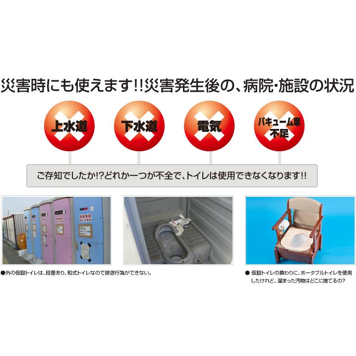 トイレ処理袋 サニタクリーン ワンズケア（20枚入）総合サービス 防災 災害 ポータブルトイレ JAN： 4537816311274　送料無料(沖縄・北海道、一部地域を除く)｜kaigomall-y｜04