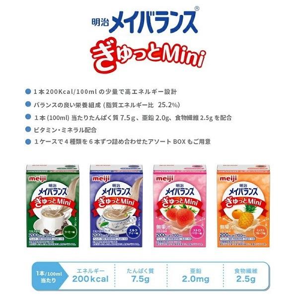明治（meiji） メイバランスぎゅっとMini ミックスフルーツ味 100mL