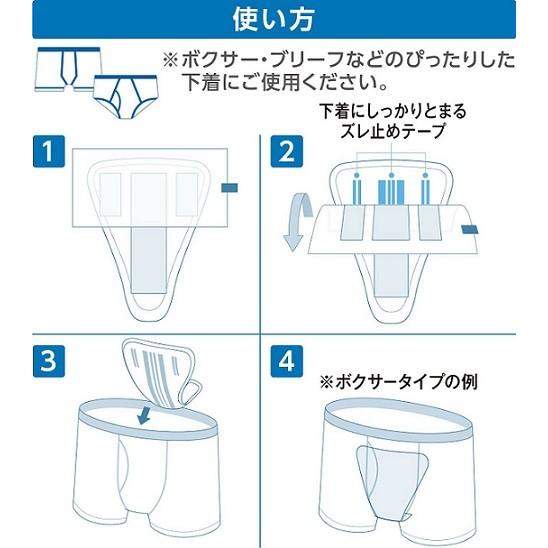 ライフリー さわやかパッド ライフリー さわやかパッド 男性用 中量