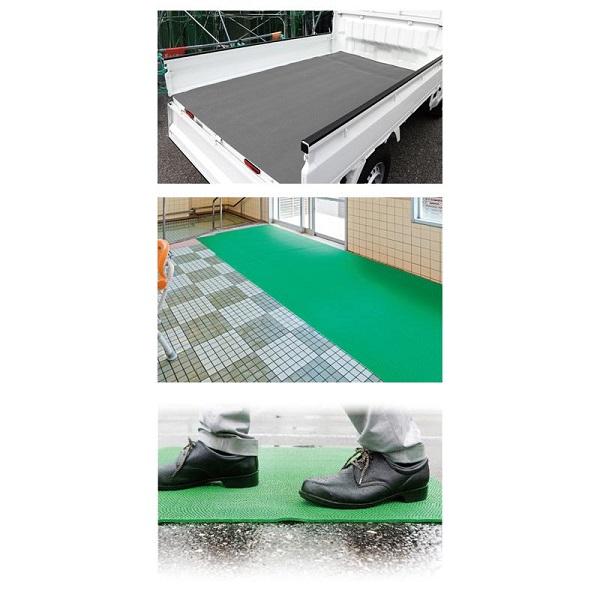 水切り安全歩行マット 90cm×2m AI-9002BL ブルー カーボーイ 水回り