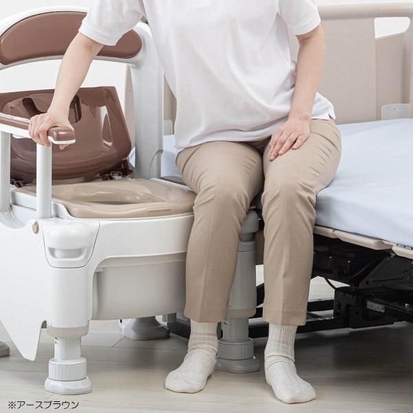 アロン化成 ポータブルトイレ 介護 らくゾウくん FX-30 安寿 標準便座
