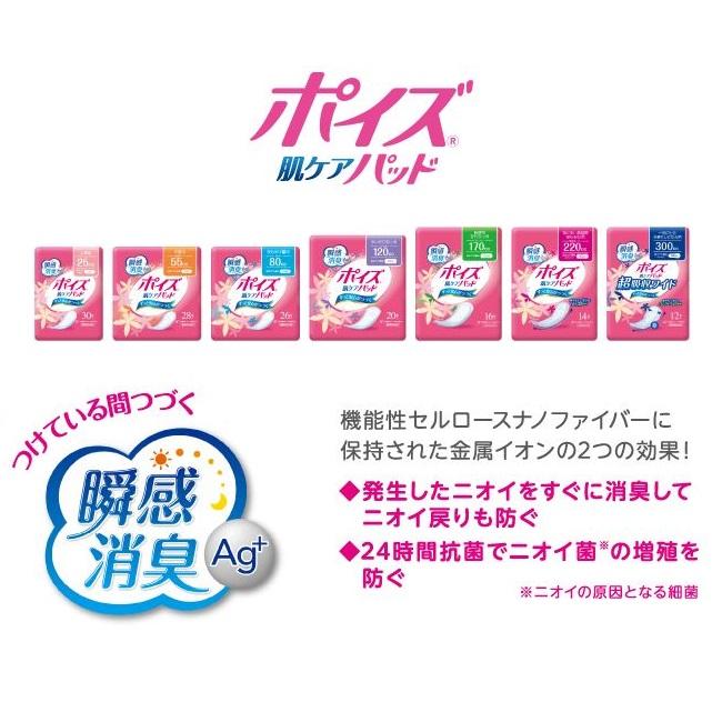 ポイズ ポイズ肌ケアパッド 長時間・夜も安心用 (スーパー) 88087