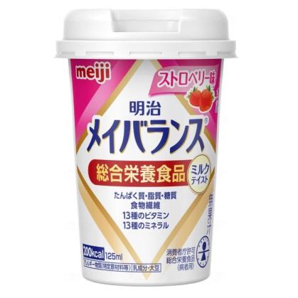 明治（meiji） メイバランス Miniカップ ストロベリー味 125mL 1点