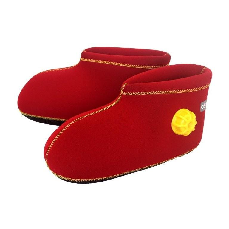 クロッツやわらか湯たんぽ 足用ショートタイプ HY-603-RD-M M レッド