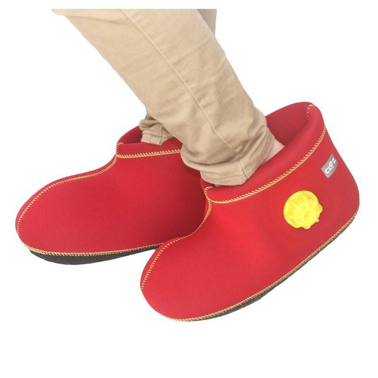 クロッツやわらか湯たんぽ 足用ショートタイプ HY-603-RD-M M レッド