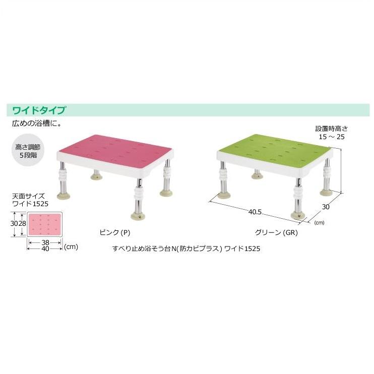 リッチェル（Richell） すべり止め浴そう台N（防カビプラス） ワイド 